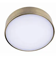 Светильник потолочный LED Evon APL.0114.29.24 Aployt белый 1 лампа, основание латунь в стиле хай-тек современный 